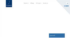 Desktop Screenshot of capus.no